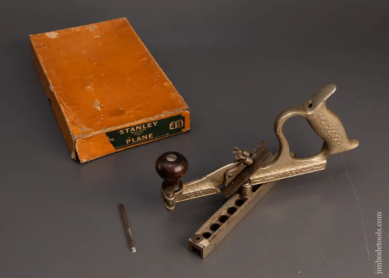 Stanley No. 49 Tongue & Groove Plane Near Mint In Box - 119341 1