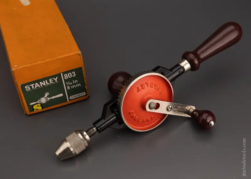 Stanley No. 803 Drill Mint In Box - 106162 1