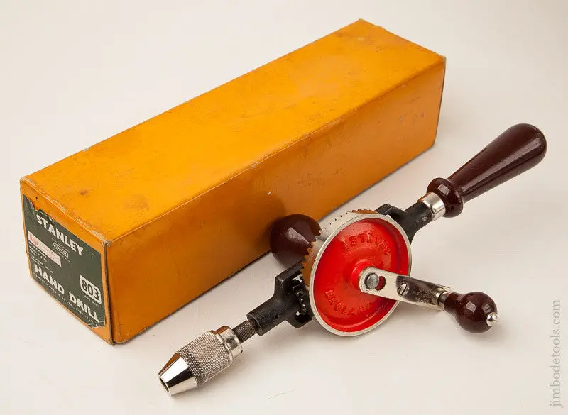 Stanley No. 803 Hand Drill In Original Box -- 70344 1