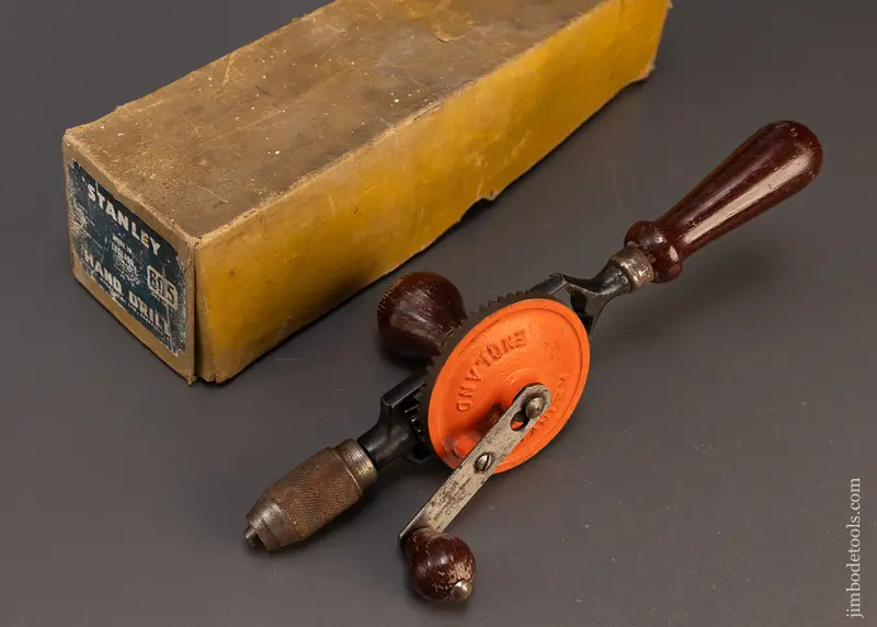 Stanley No. 805 Hand Drill Complete In Box - 109976 1