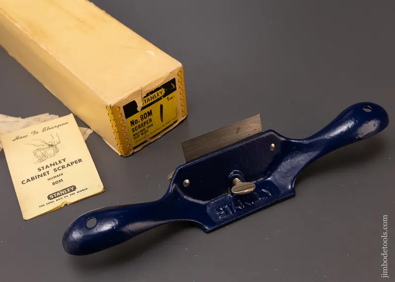 Stanley No. 80M Scraper Plane Mint In Box - 108321 1
