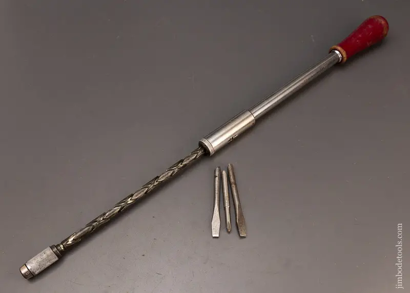Stanley Yankee No. 131A Automatic Screwdriver With 3 Bits - 112535 1