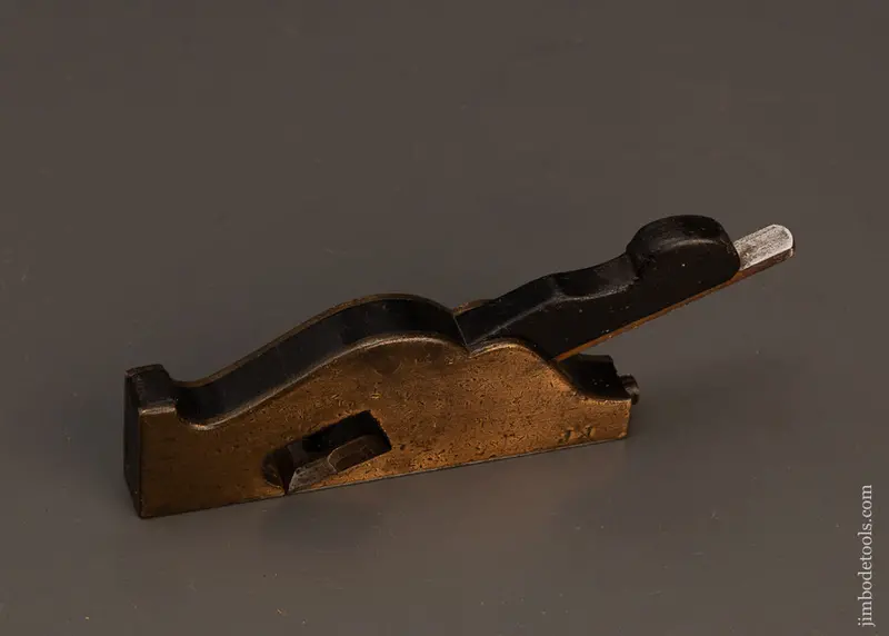 Sweet Ebony Infill Gunmetal Shoulder Plane - 119060 1