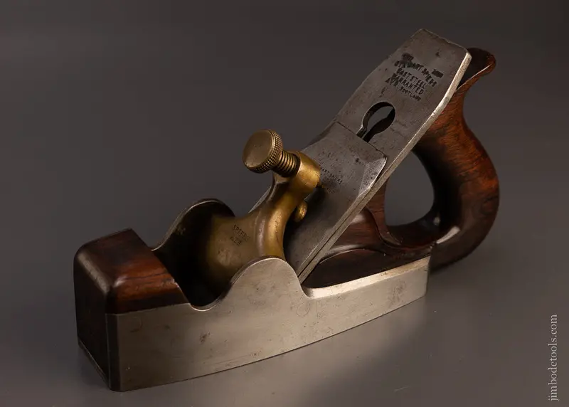 Sweet Spiers Dovetailed Steel & Rosewood Infill Smooth Plane - Excelsior 107073 - As Of May 7 1