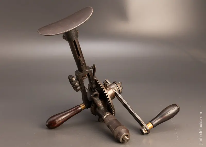 Very Rare Mcclellan Sound Beach, Ct. Nov. 6, 1900 Patent Universal Brace & Drill - 115805 1