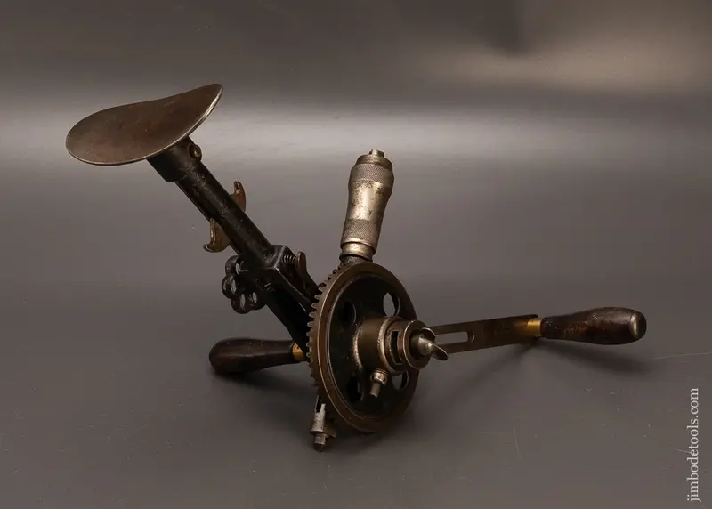 Very Rare Mcclellan Sound Beach, Ct. Nov. 6, 1900 Patent Universal Brace & Drill - 120360 1