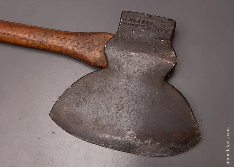 W. Beatty Double Bevel Broad Axe Hewing Axe - 112769 1