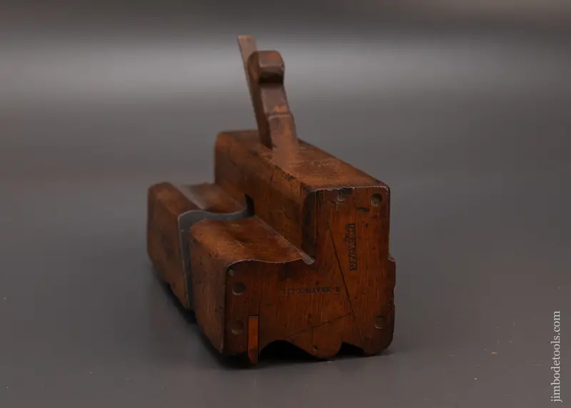 Wide Body 3 1/2 Inch Complex Moulding Plane By G. Davis - 119526 1