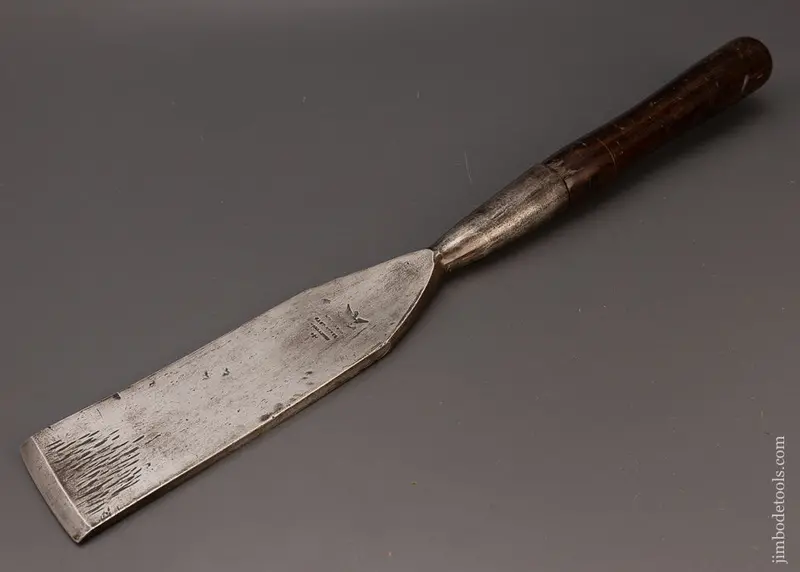Wilcox & Co. Eagle Stamp Rosewood Handled Timber Framing Slick - 111617 1