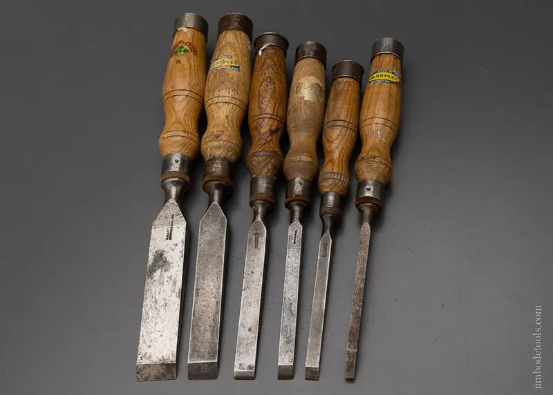 Wm. Marples Set Of 6 Mortise Chisels -- 105055 1