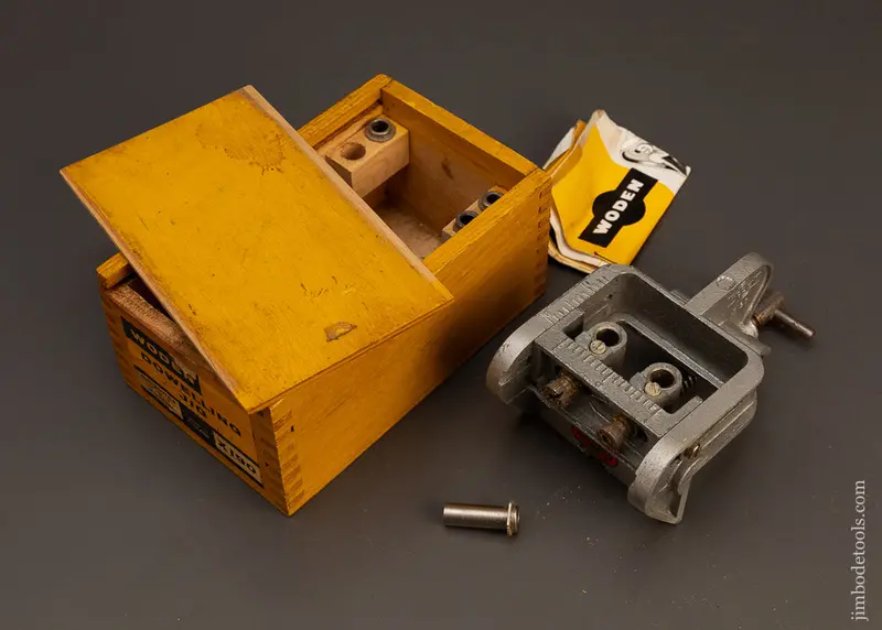 Woden No. X190 Doweling Jig 100% Complete In Original Box - 119081 1