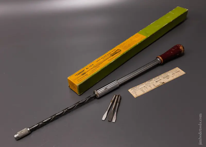 Yankee No. 131A Automatic Screwdriver Near Mint In Original Box W/ Three Bits - 107156 1