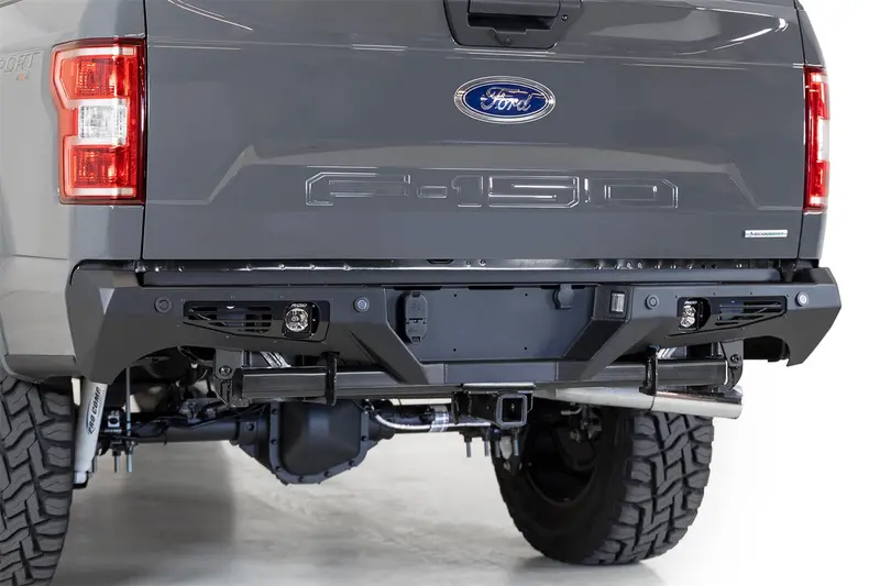 Addictive Desert Designs Bomber Rear Bumper – Hammer Black Powder-Coated Finish (R180011370103) 1