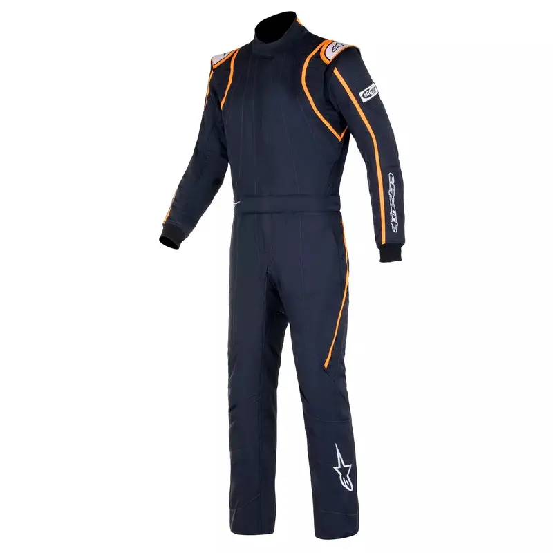 Alpinestars Gp Race V2 Racing Suit – Black/Orange, Size X-Large (Model 3355121-1241-60) 1