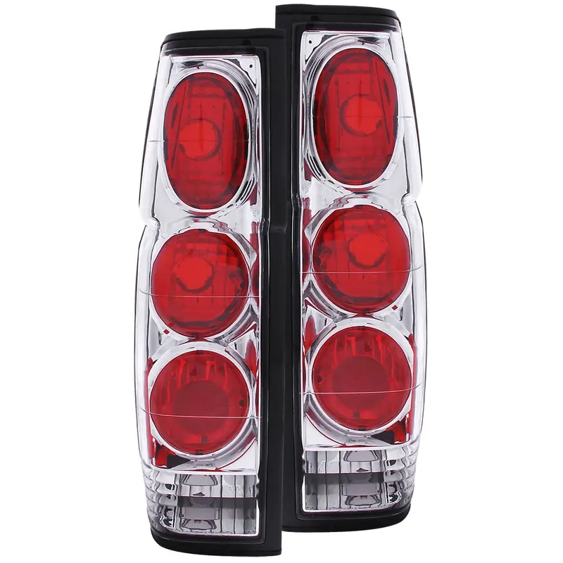 Anzo Usa 211116 Dual Tail Light Assembly – Clear Lens With Chrome Housing 1