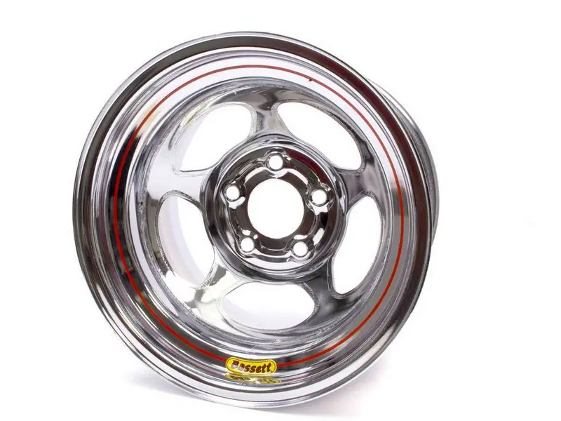 Bassett 50L55C 15X10 Chrome Inertia Wheel – 5X5 Bolt Pattern 1