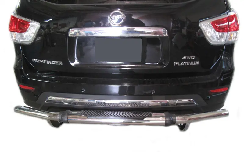 Black Horse Off Road 8D110318Ss-1 Stainless Steel Stainless Steel Single Tube With Pad 1