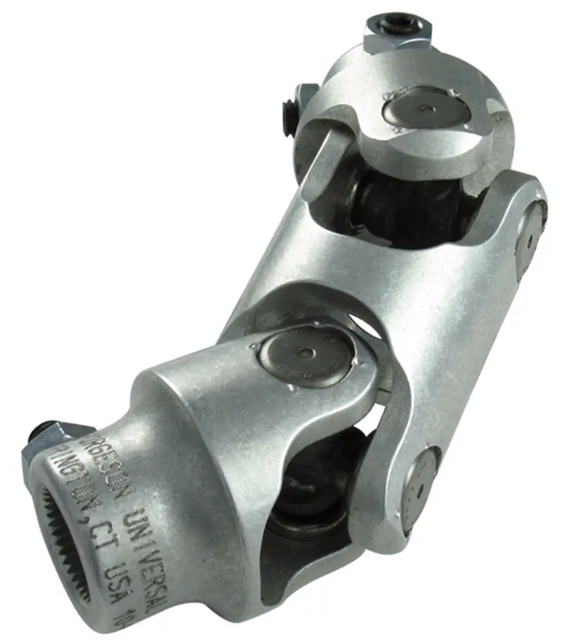 Borgeson 223446 Aluminum Double-Double Steering U-Joint – 3/4"-36 To 17Mm Double-D 1