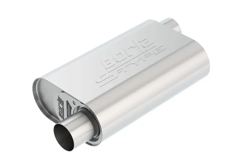 Borla 400773 S-Type Crate Muffler – Optimized For Small-Block Chevrolet 350/383/406 V8 Engines 1