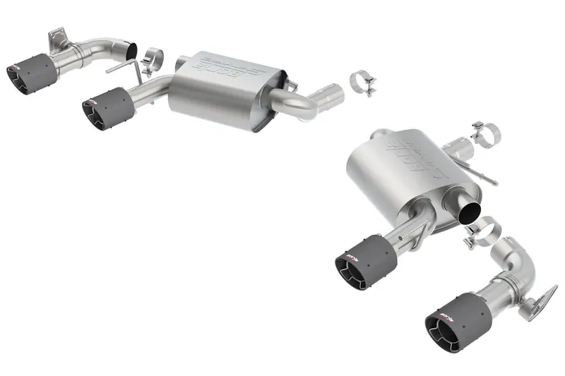 Borla S-Type Axle-Back Exhaust System – Stainless Steel Performance Upgrade 1