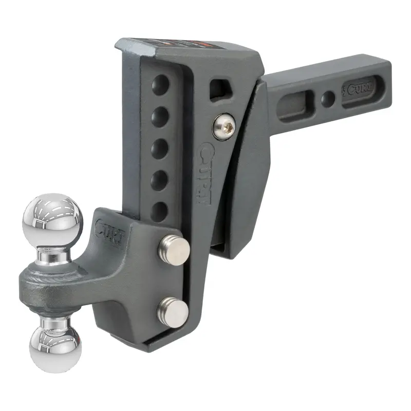 Curt 45951 Rebellion Xd Adjustable Weight-Distribution Hitch – 2" Shank, Dual-Ball (2" & 2-5/16"), 15,000-Lb Capacity 1