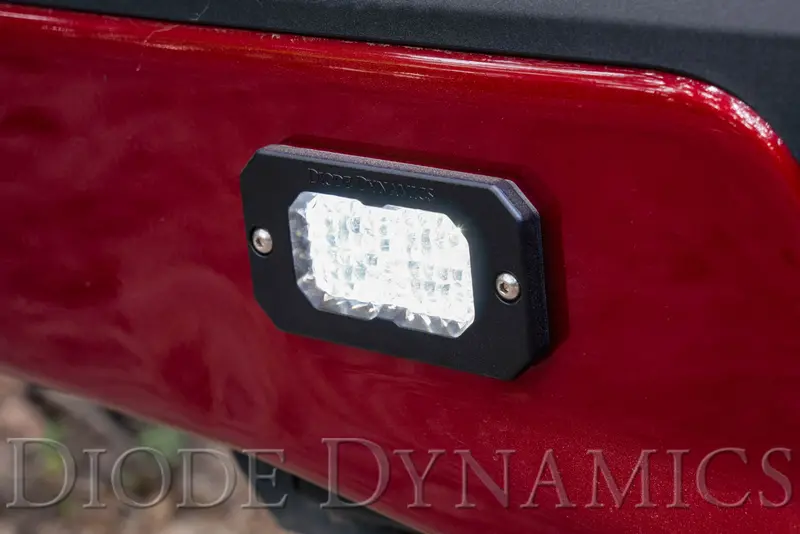 Diode Dynamics Dd6437S Stage Series 2" Led Pod Light – Pro White Flood, Flush Mount 1