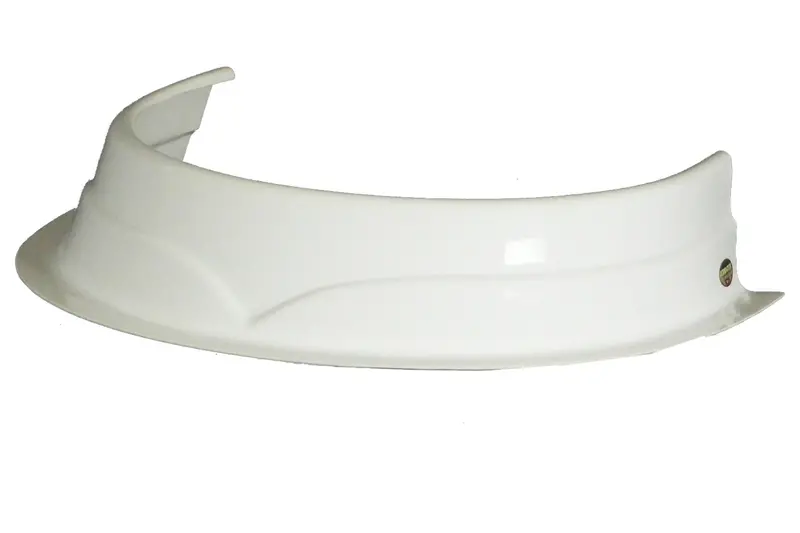 Dominator Race Hood Scoop – 3.5-Inch White Predator Style For Enhanced Airflow 1