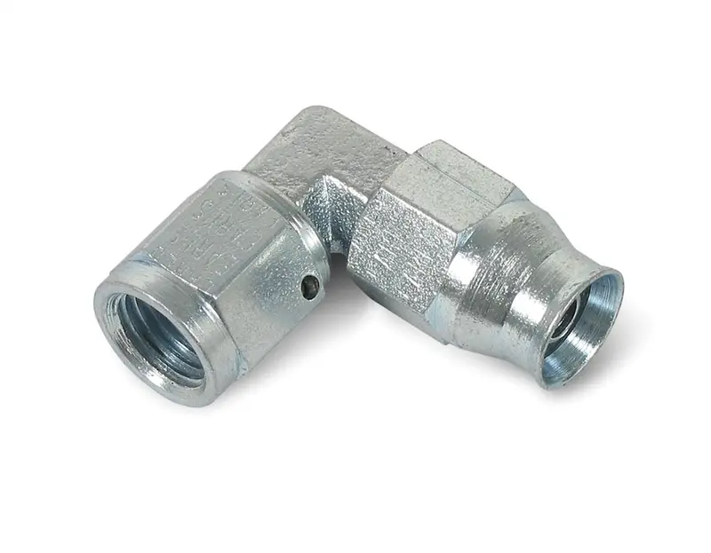 Earl’S 608904Erl Speed-Seal 90° An Hose Fitting – Stainless Steel, Leak-Proof Seal 1