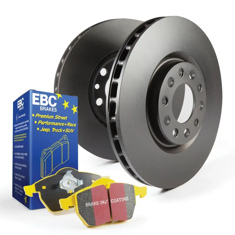 Ebc S13Kf1305 Complete Brake Kit Featuring Yellowstuff Pads And Rk Series Rotors 1