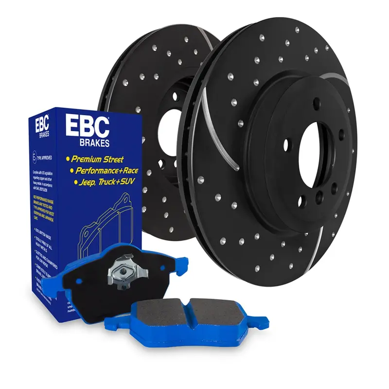 Ebc S6Kr1314 Brake Kit – Bluestuff Pads + Gd Series Rotors 1