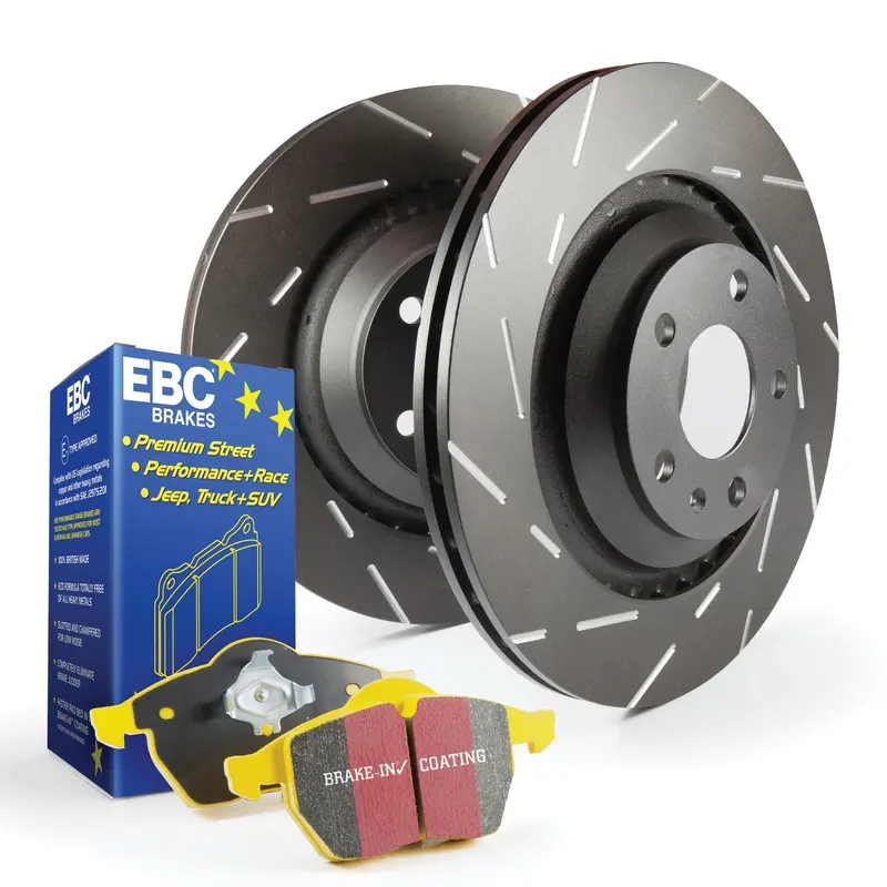 Ebc S9Kf1263 Yellowstuff Brake Pad & Usr Rotor Kit – High-Performance Street/Track Package 1