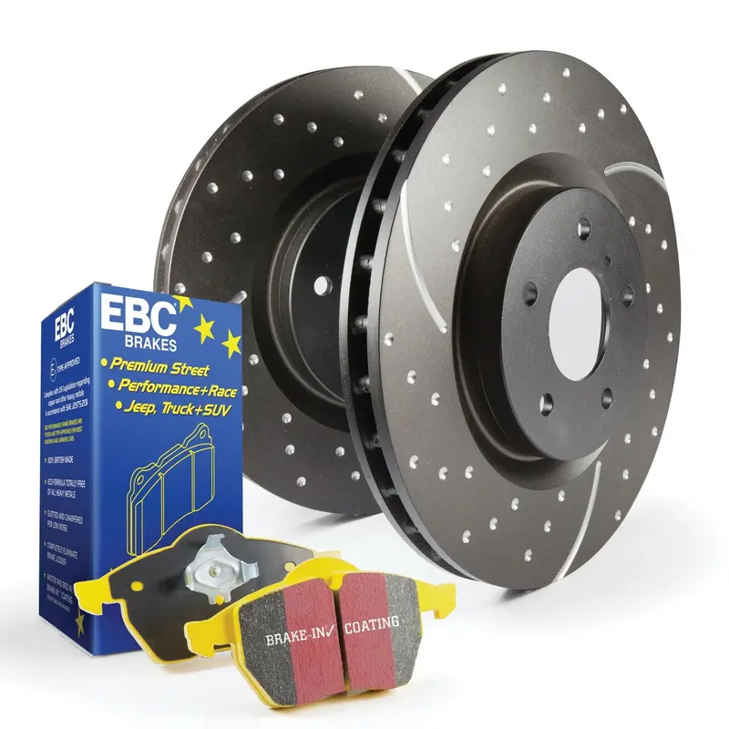 Ebc Yellowstuff Brake Pad And Gd Rotor Kit For S5 Chassis 1