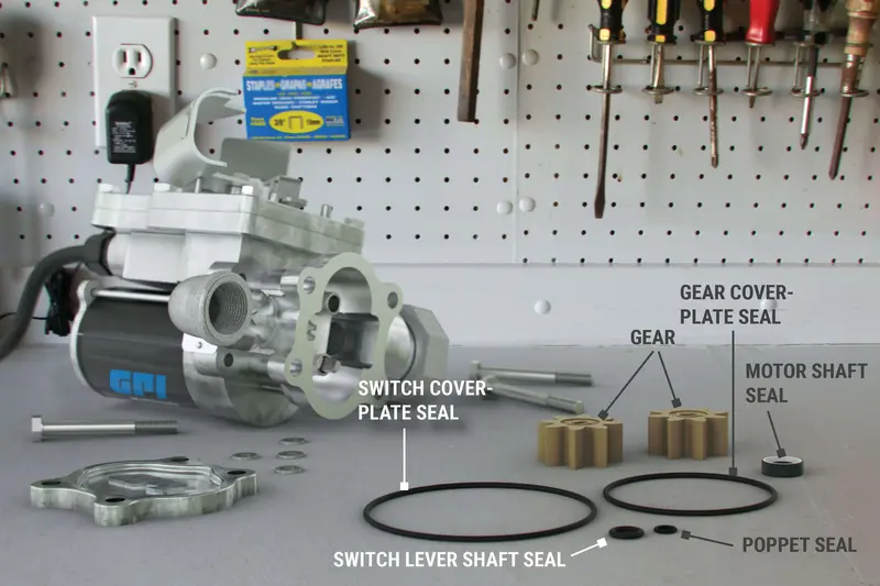 Ez-8 Fuel Transfer Pump Overhaul Kit – For Units Manufactured In 2016 And Later 1