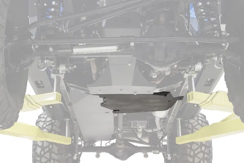 Fab Fours Jk3031-B Uncoated Transfer Case Skid Plate For Jeep Jk – Paintable Surface 1