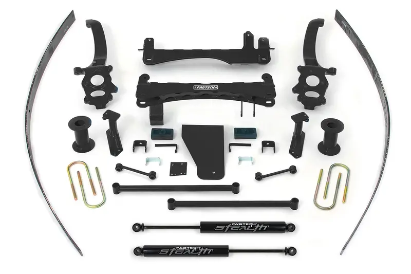 Fabtech K6000M Entry-Level Lift Kit With Integrated Shocks 1