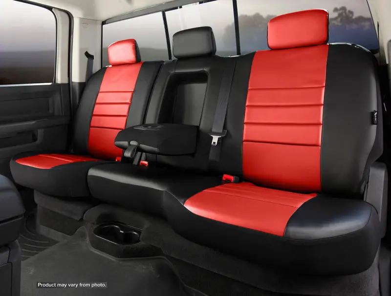 Fia Sl62-66 Red Leatherlite Custom Seat Covers – Premium Fit And Finish 1