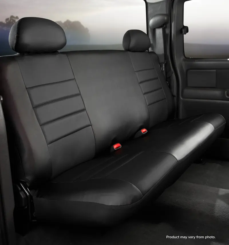 Fia Sl62-73 Leatherlite Seat Covers – Black-On-Black Custom Fit, Premium Comfort 1