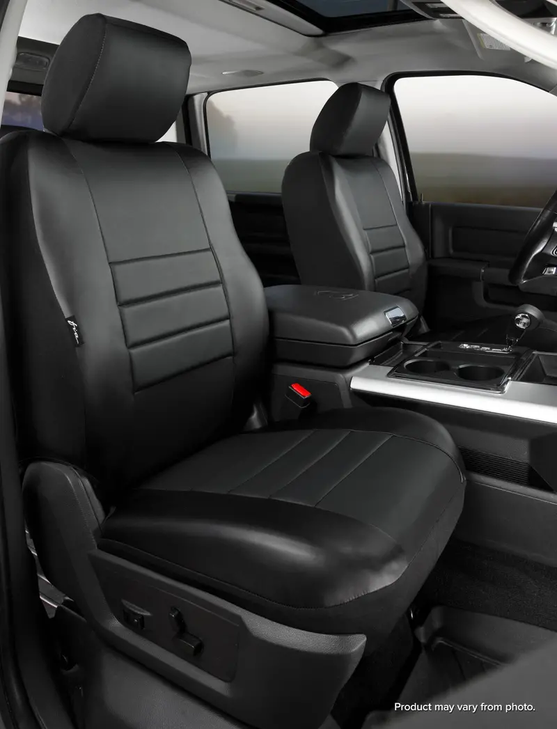 Fia Sl69-12 Black Leatherlite Custom-Fit Seat Covers 1