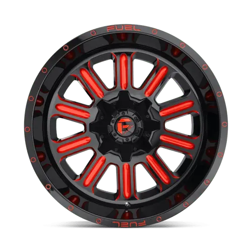 Fuel 1Pc D62120001747 D621 20X10 8X170 Gl-Blk-Rttc -18Mm 1