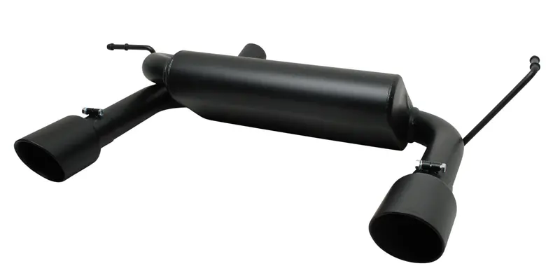 Gibson 17303-B Black Elite Dual Split Cat-Back Exhaust System With Ceramic Coating 1