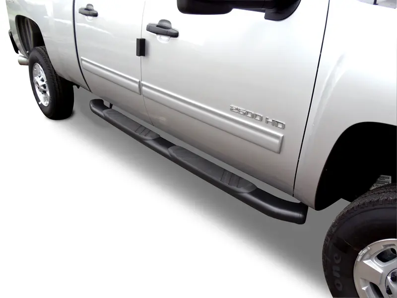 Go Rhino 685036880Cb Low-Profile Side Steps – 5-Inch Wide, Oe-Style Fit With Mounting Kit (Black) 1