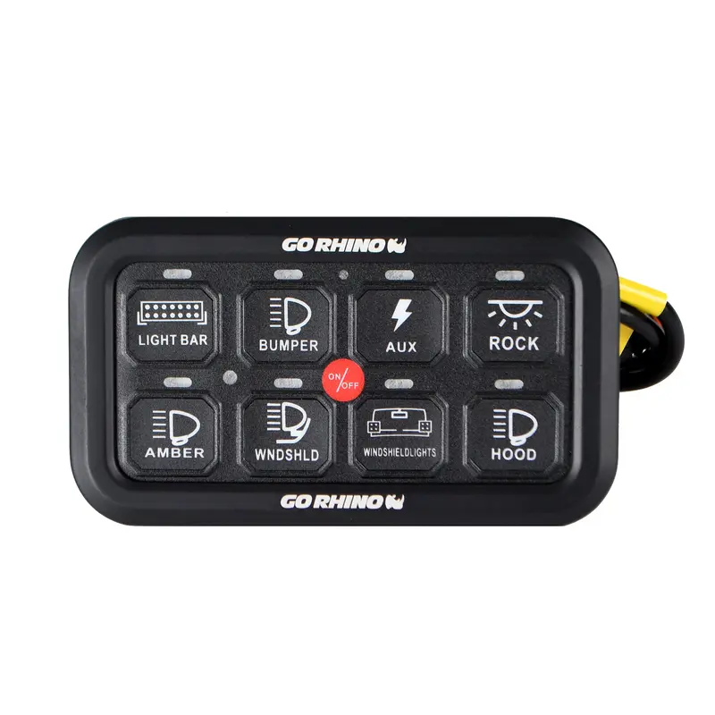 Go Rhino 758Chscw 8-Channel Led Light Switch Controller For Off-Road Lighting 1