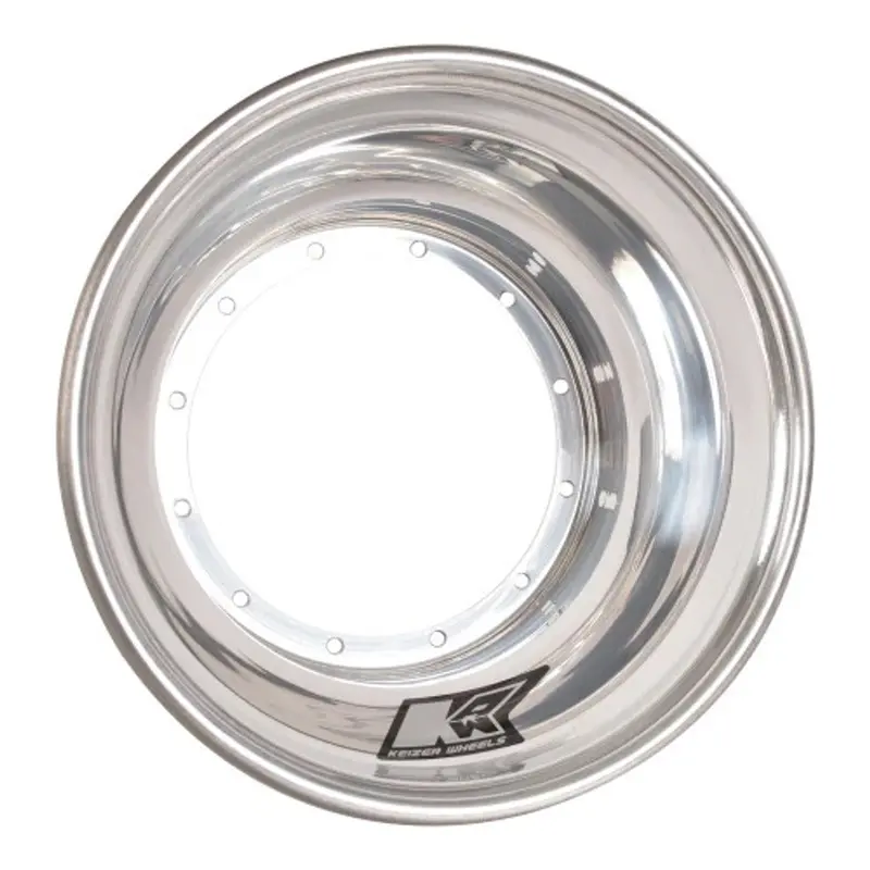 Keizer Aluminum Wheel Half – 12-Bolt, 10" X 5", Polished Finish 1