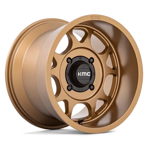 Kmc Powersports Ks137Zx15104400 Bronze Off-Road Wheel – 15X10 Inches, 4X156 Bolt Pattern, 0Mm Offset 1
