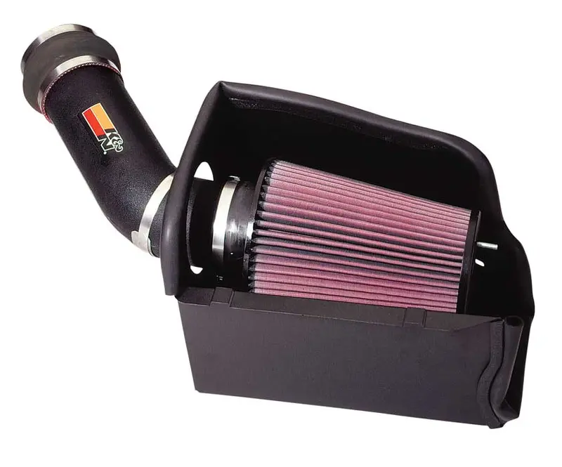 K&N 57-2531 Cold Air Intake Kit – High-Flow Filter, Heat-Shielded Tube For Increased Horsepower 1