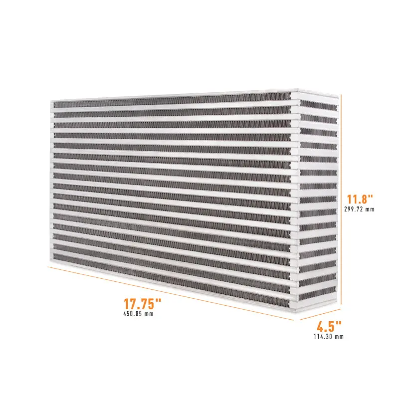 Mishimoto Mmuic-18 Universal Air-To-Air Race Intercooler Core – 17.75" X 11.8" X 4.5" 1