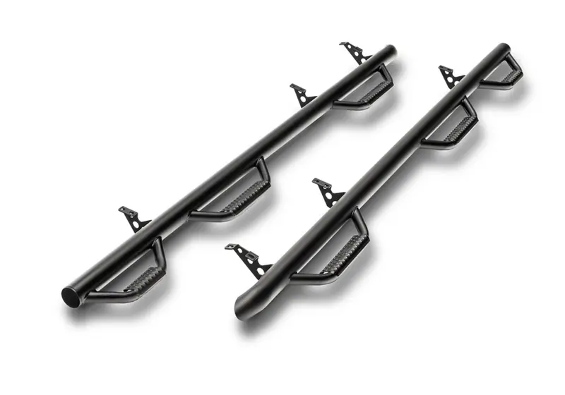 N-Fab D97100Qc-6-Tx Nerf Steps – Three-Step Side Bars With Bed Access, Compatible With 1994–2002 Ram 1500/2500/3500 1