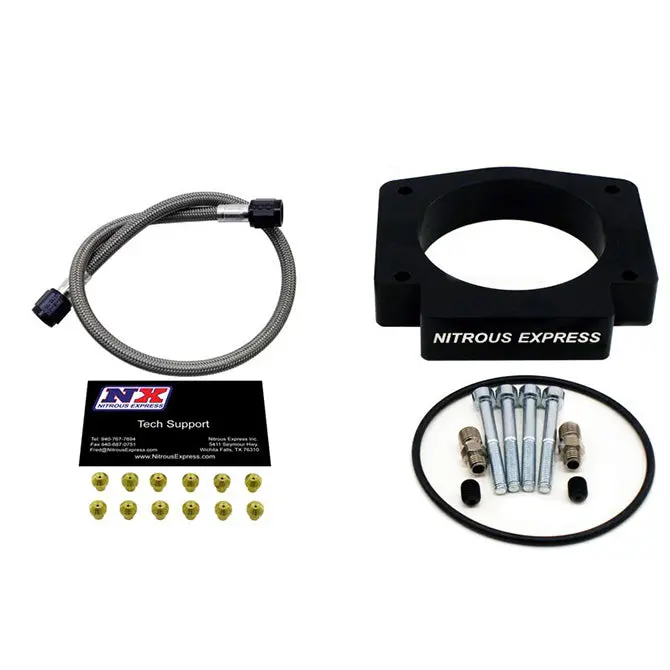 Nitrous Express Nx934 Efi Plate Conversion Kit For Gm Ls Engines – 90Mm Throttle Body 1