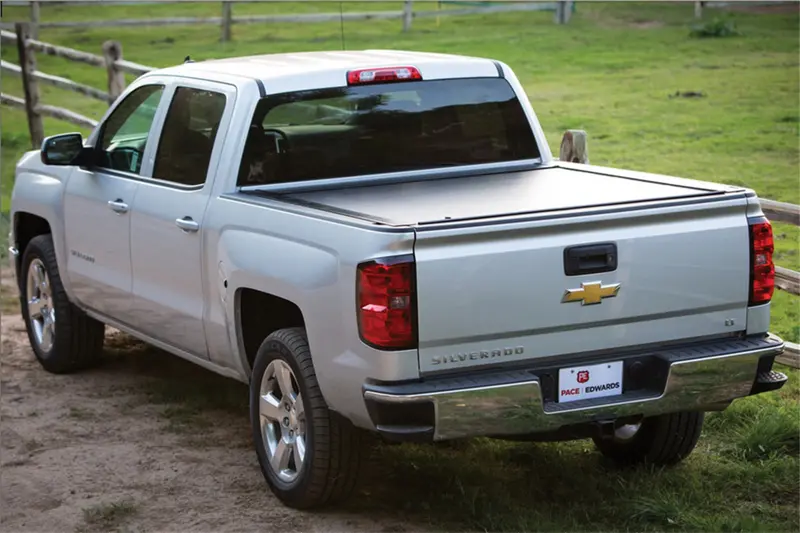 Pace Edwards Jackrabbit Tonneau Cover – Roll-Up Design With Low-Profile Rails 1