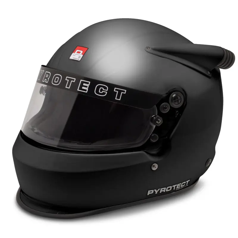 Pyrotect Hb622420 Sa2020 Racing Helmet – Ultra-Flat Black, Large Mid-Air Fit 1